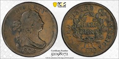 1804 1/2C C-13 XF45BN