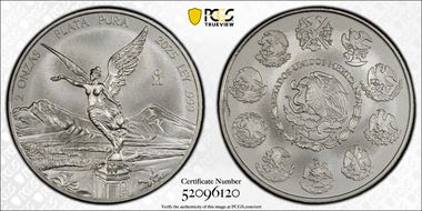 2025-Mo 2 Onza Libertad Ag First Strike MS69