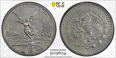 2025-Mo 1/10 oz Libertad Ag First Strike MS64