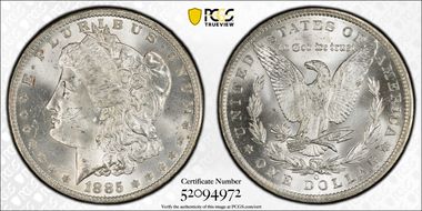 1885-O $1 MS63