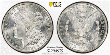 1881-S $1 MS63