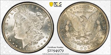 1880-S $1 MS64