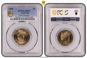 2000 $1 Last Anzacs MS67