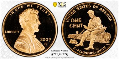 2009-S 1C Lincoln-Formative Years PR69DCAM