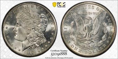 1902-S $1 MS64
