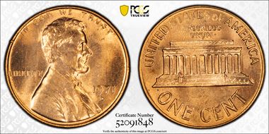 1971-D 1C MS64RD