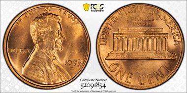 1973-D 1C MS64RD