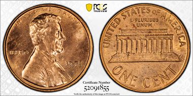 1973-S 1C MS63RD