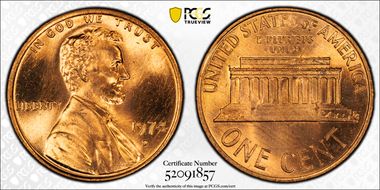 1974-D 1C MS65RD