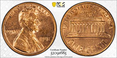 1981 1C MS63RD