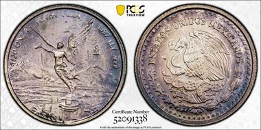 1997-Mo 1/20 oz Libertad Ag MS67