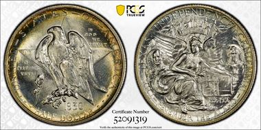 1936 50C Texas MS67