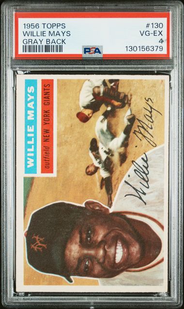 Topps Willie Mays front