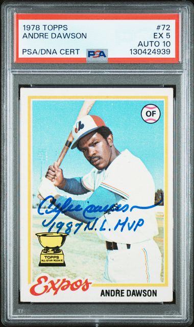 1978 Topps TOPPS #72 Andre Dawson front