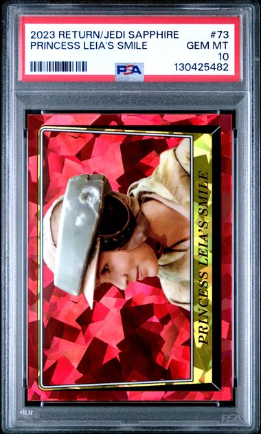 2023 Topps Topps Chrome Sapphire #73 Return Jedi Princess front