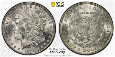 1889 $1 MS63