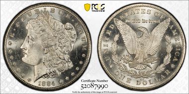 1884-CC $1 MS65