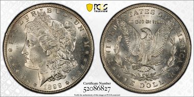 1899-S $1 MS64