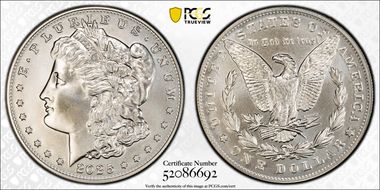 2025 $1 Morgan Dollar MS70