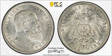 1912-F 3 Mk J-175 AU58