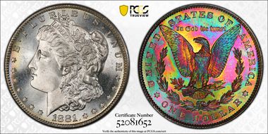 1881-S $1 MS66+
