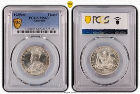 1935(m) Florin MS63