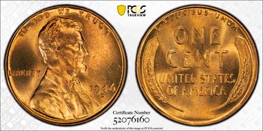 1946-D 1C MS67RD