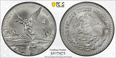 2006-Mo 1/2 oz Libertad Ag MS69