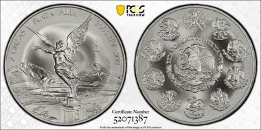 2005-Mo 2 Onza Libertad Ag MS69