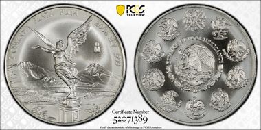 2006-Mo 2 Onza Libertad Ag MS69