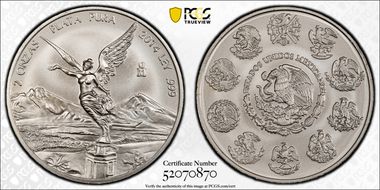 2014-Mo 2 Onza Libertad Ag MS69