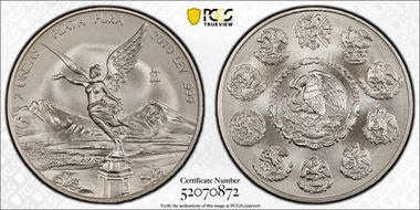 2010-Mo 2 Onza Libertad Ag MS70