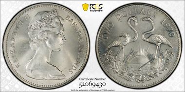 1970 $2 MS64