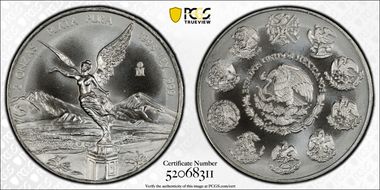 1998-Mo 2 Onza Libertad Ag MS67