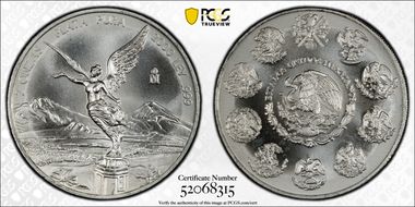 2000-Mo 2 Onza Libertad Ag MS68