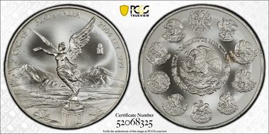 2004-Mo 2 Onza Libertad Ag MS68
