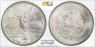 2010-Mo 1/10 oz Libertad Ag MS69