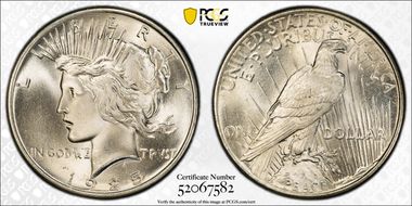 1925 $1 MS66+ 