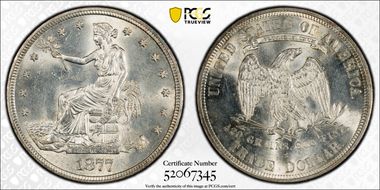 1877-S T$1 MS63