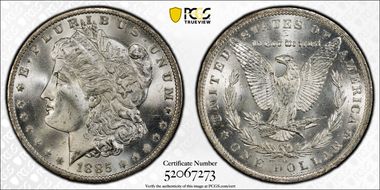 1885-O $1 MS65