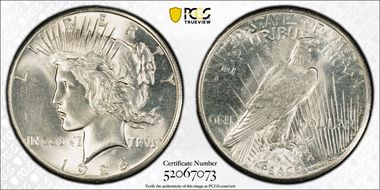 1926 $1 MS66