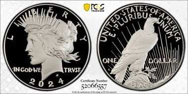 2024-S $1 Peace Dollar PR70DCAM