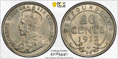 1912 20C AU58