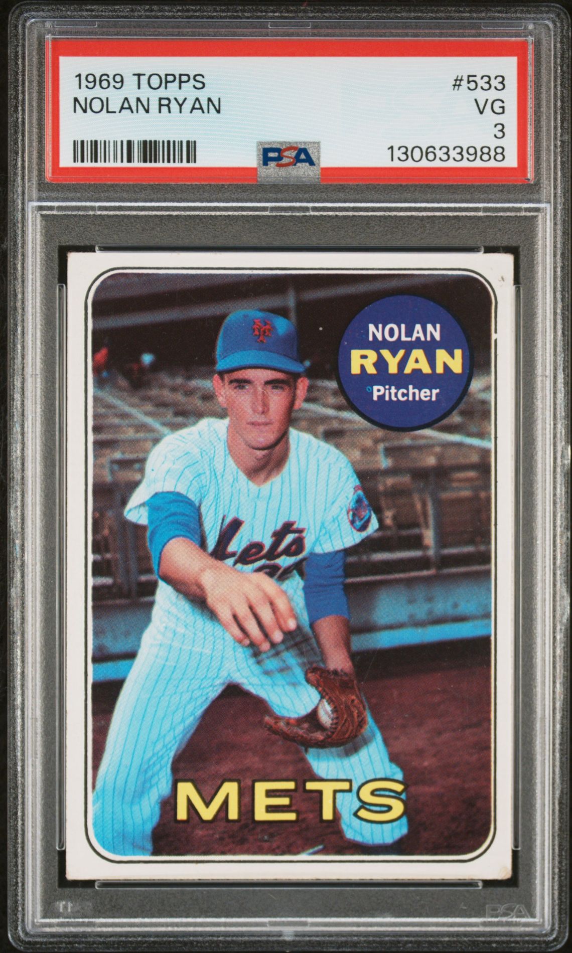 1969 Topps TOPPS #533 Nolan Ryan front