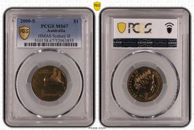 2000-S $1 HMAS Sydney II MS67