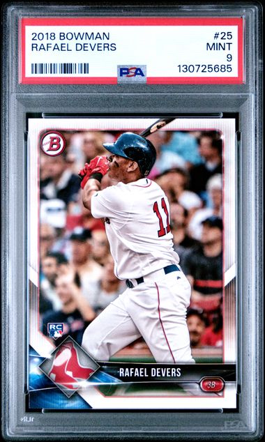 2018 Bowman BOWMAN #25 Rafael Devers front