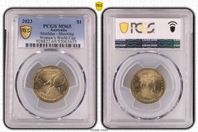 2023 $1 Matildas - Shooting Women’s World Cup MS65