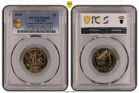 2018 $1 Commonwealth Games Sporting Events 3 of 4 MS68