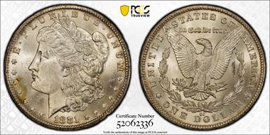 1881-CC $1 MS64