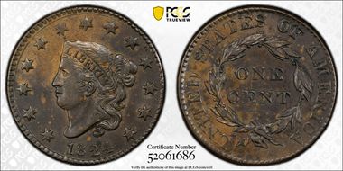 1824 1C AU58BN